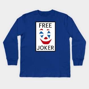 Free the clown Kids Long Sleeve T-Shirt